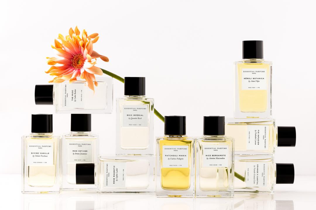 Essential Parfums淡香精，共10款香氣，10ml/900元；100ml/3,800元。