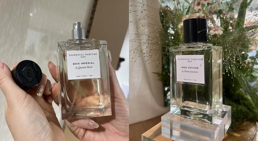 Essential Parfums每款淡香精皆使用86％以上的天然成分，採用道德採購、升級再造等來源的香材，結合甜菜根發酵的植物性酒精。