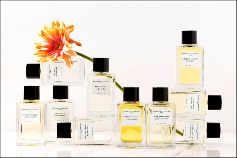 Essential Parfums淡香精，共10款香氣，10ml／900元、100ml／3,800元。