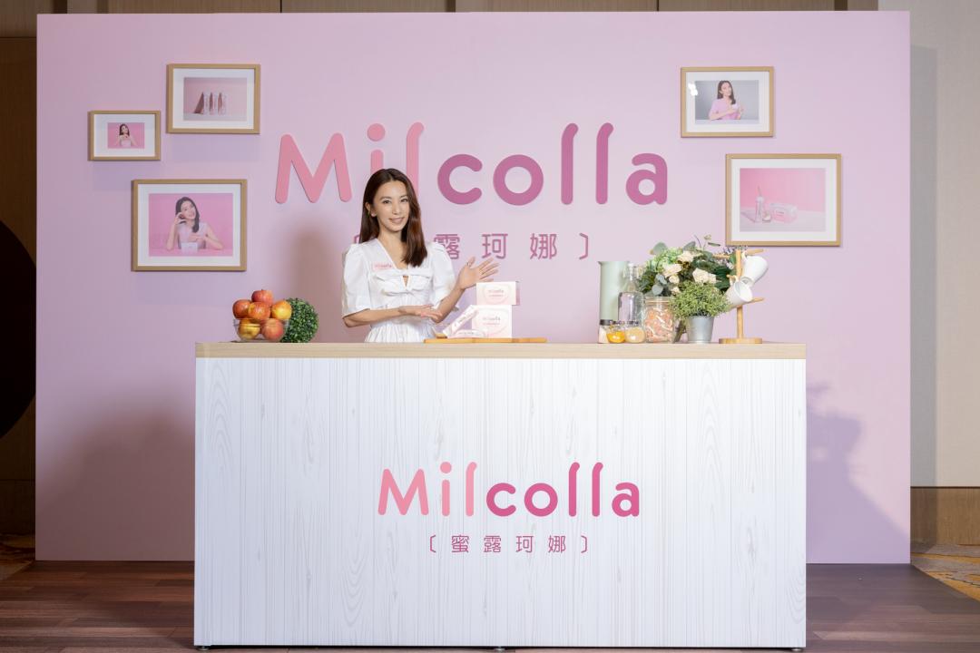 田馥甄代言日本「蜜露珂娜」膠原蛋白。