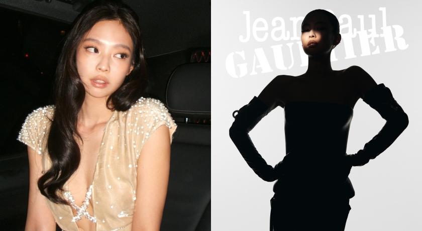 Jennie成為法國高訂品牌高緹耶Jennie全新繆思女神，成為早秋系列廣告門面。