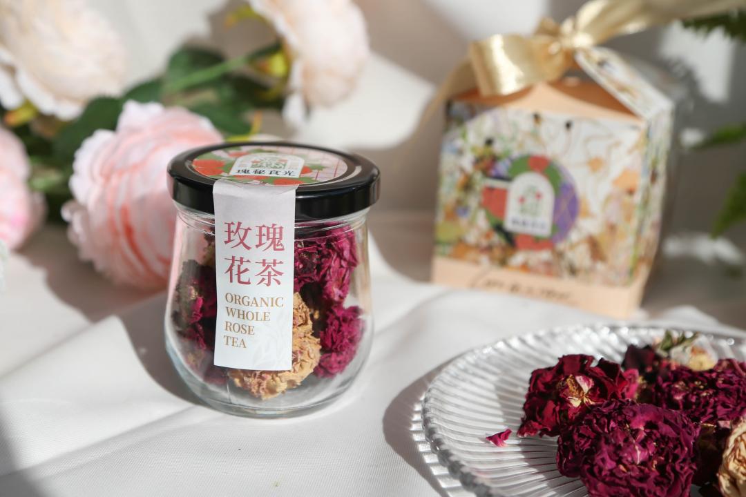瑰秘食光小玫瑰茶+小玫瑰花瓣醬體驗組，特價638元，原價680元。
