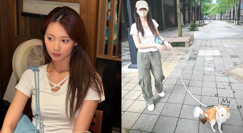 子瑜每款造型都可以當成日常穿搭範本。