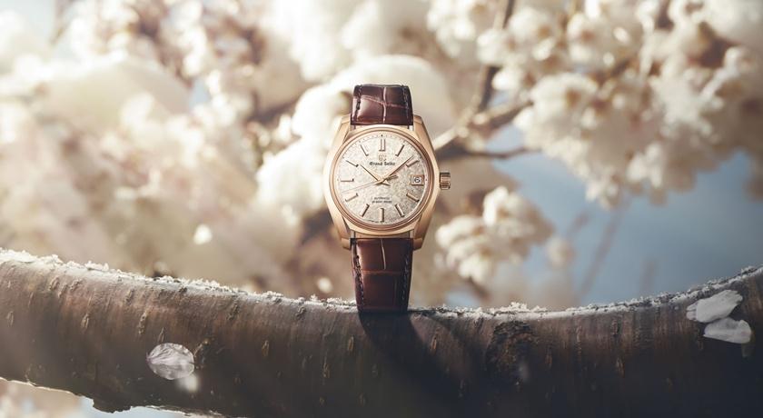 Grand Seiko經典機械錶62GS首推玫瑰金款！日本美景變錶盤 高振頻機芯超精準