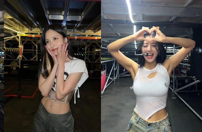 TWICE Mina、志效雙雙入列。