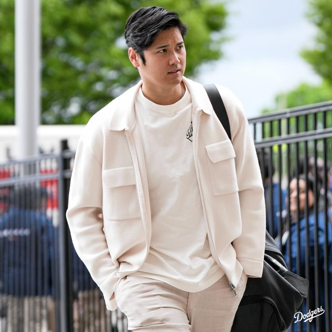 大谷翔平私服打扮越來越帥氣。