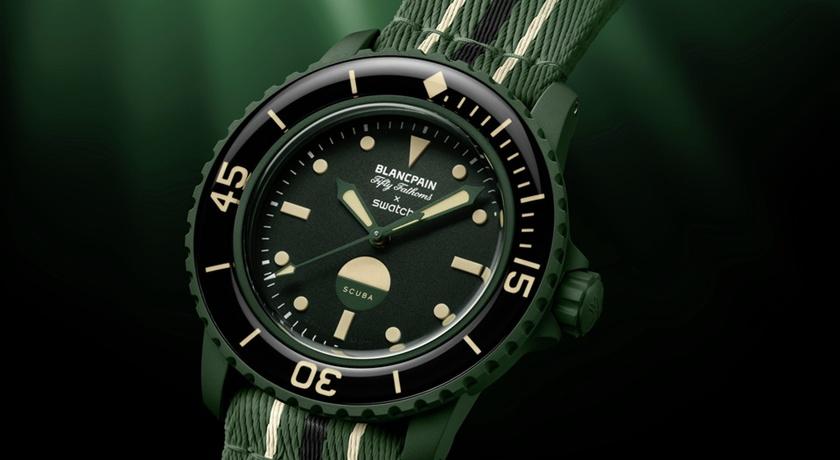 Blancpain聯手Swatch打造最親民五十噚潛水錶！濕度指示計回歸 萬元初即入手