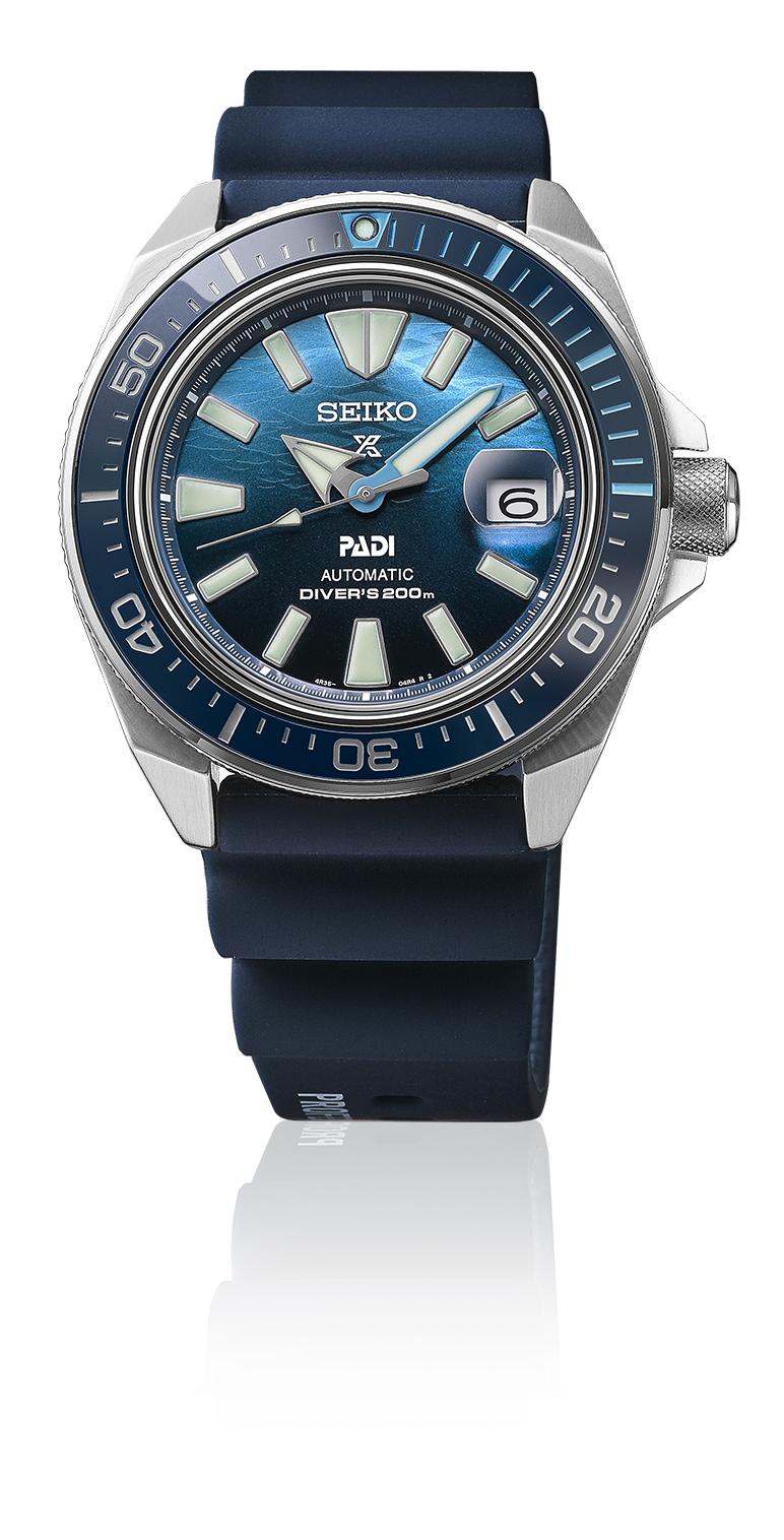 SEIKO Prospex「Save the Ocean」X PADI聯名錶款SRPJ93K1，20,500元。