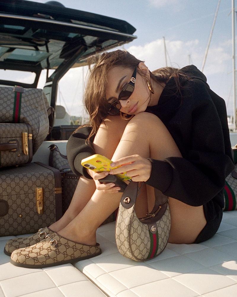 Emily Ratajkowski。（Gucci提供）