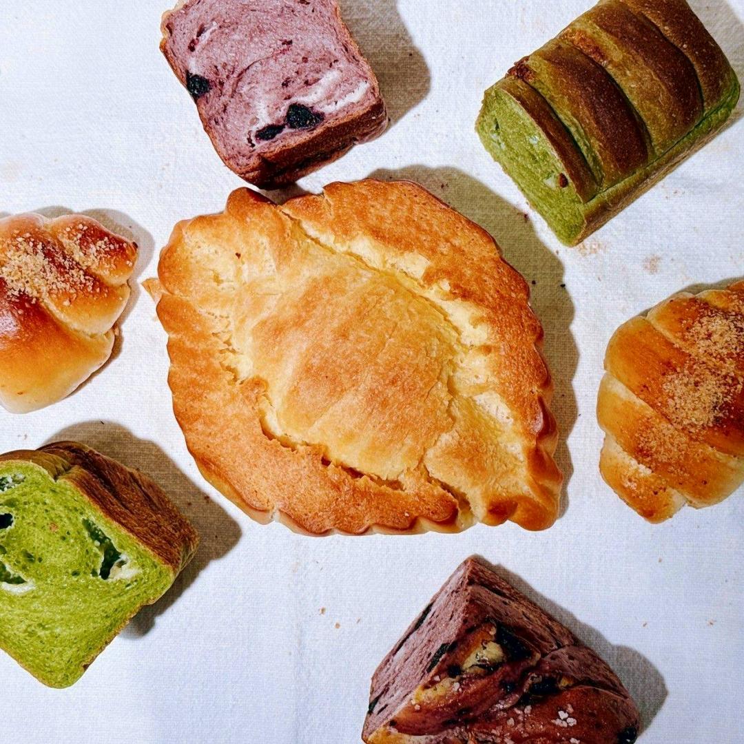 拾穗烘焙的作品融入台灣獨有的四季食材。