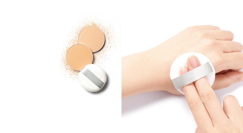 極緻抗陽蜜粉餅能輕鬆塗抹補妝兼具高防曬力，自2012年發售以來廣受好評。