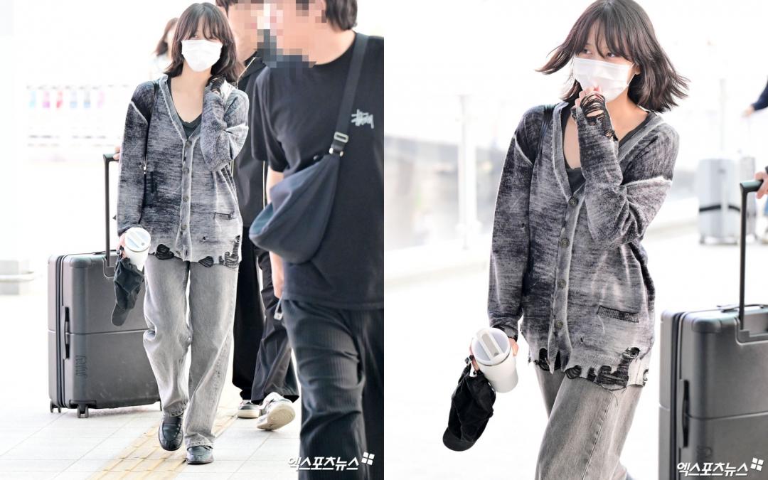 實際上，沒營業時的金所泫，打扮樸實，能自在隱身於民眾之中。