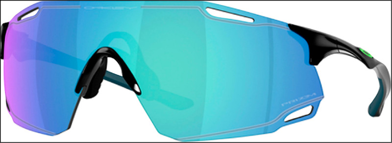 Oakley CYBR系列是運動愛好者的日常必備款，CYBR DYNO（型號OO9513D），8,350元。