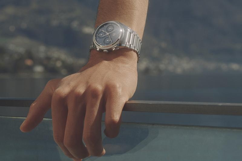 Parmigiani Fleurier推出全新Tonda PF Chronograph精鋼礦物藍腕錶。（Parmigiani Fleurier提供）