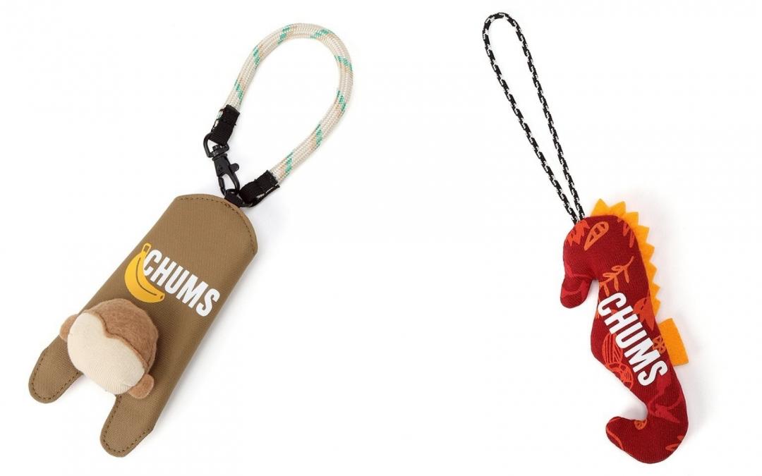 （左起）MonKey Case小猴子鑰匙包，售價NT$1,080元；Seahorse Charm海馬筆套，售價NT$680元。