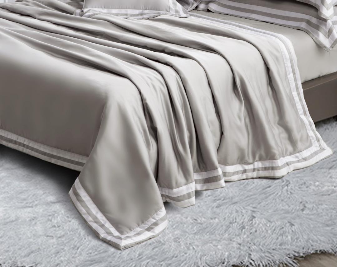 天絲纖維來自天然植物，擁有柔滑、透氣、吸濕排濕等特性，被譽為「平價實惠的蠶絲」。(日比家族提供，以下同)