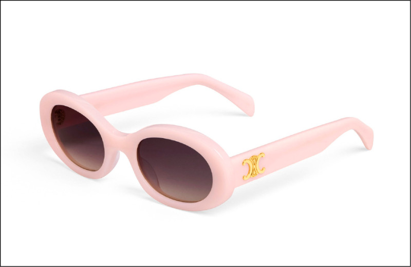 Celine Triomphe淺粉色太陽眼鏡，16,250元。