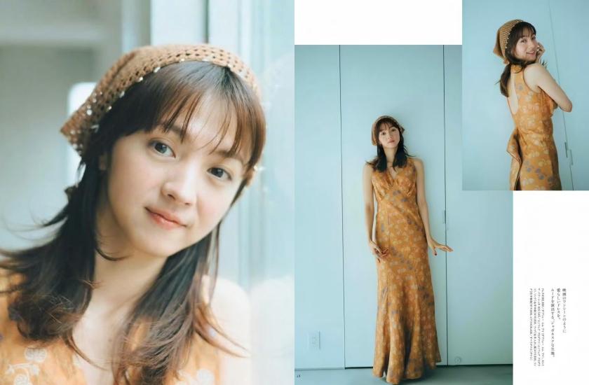 滿島光以連身裙展現夏日氛圍。