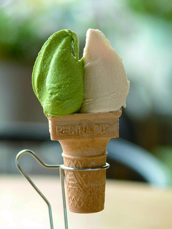 北海道Cream Dowa義式霜淇淋(雙球)，售價150元。