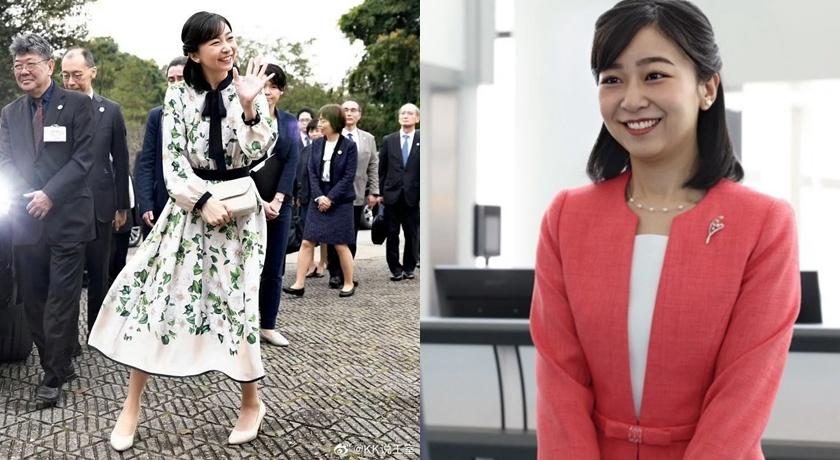 佳子公主配戴珍珠飾品，展現莊重與柔美兼具的風格。 