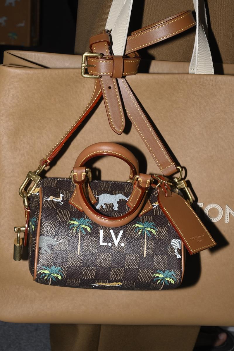 LV X The Darjeeling Limited圖案成為配件上的可愛妝點。（Louis Vuitton提供）