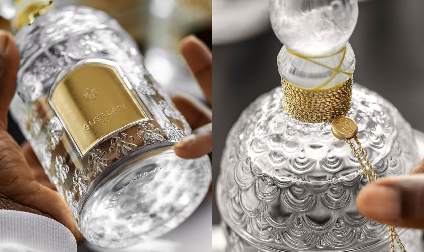 嬌蘭第一瓶蜂印瓶出現在1853年，至今已有172年歷史，但仍舊保留許多當年的細節。