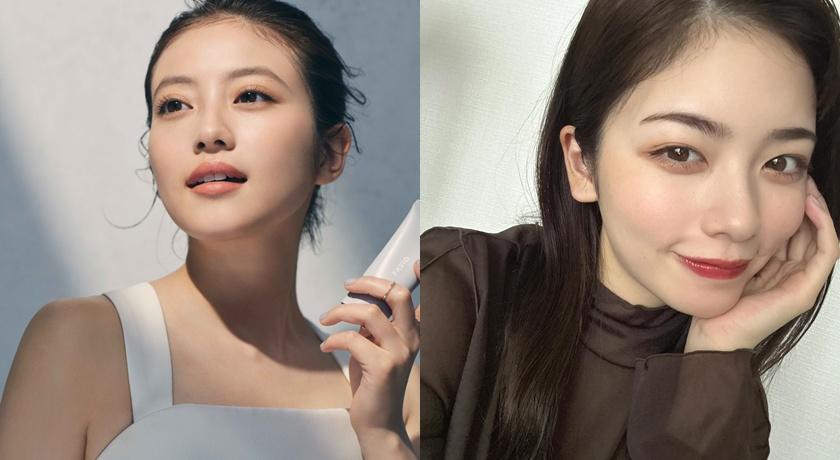 第3名今田美櫻(左)、第4名小芝風花(右)。