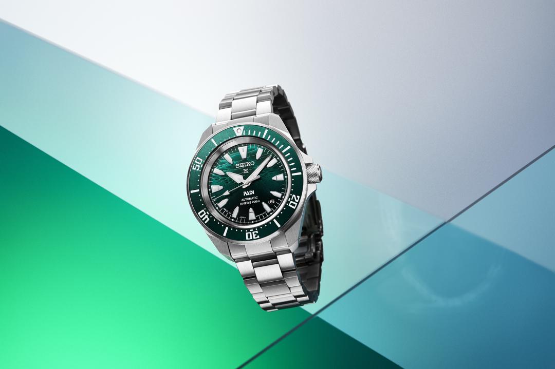 SEIKO Prospex「Save the Ocean」X PADI全新聯名錶款，SRPL53K1元。