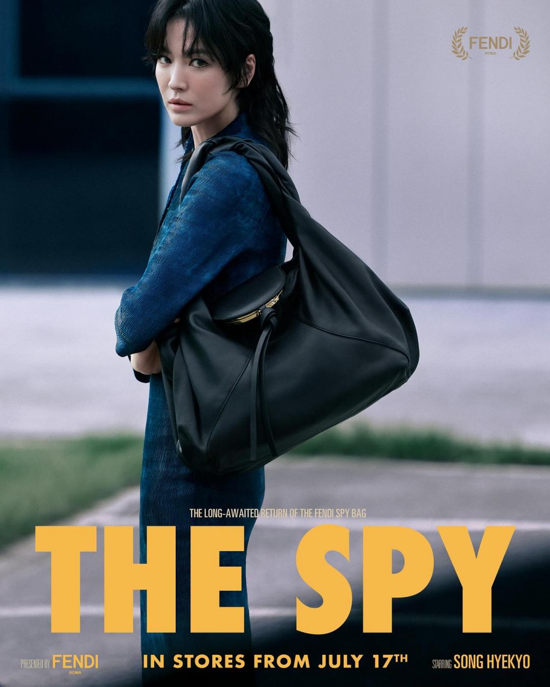 宋慧喬「間諜」電影海報，原來是最新Fendi Spy Bag廣告。