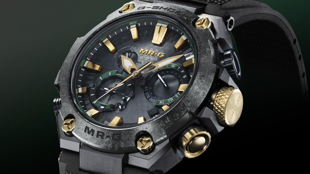 G-SHOCK最頂級MRG再推日本武士款！硬化鈦金屬強悍耐磨 錶盤錶帶藏細節