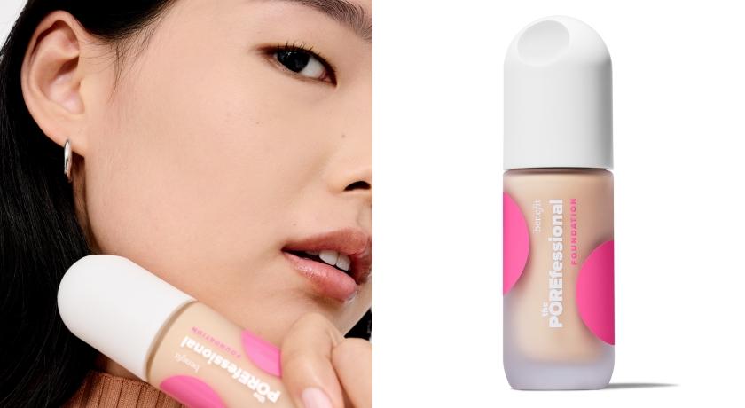 Benefit將嘖嘖稱齊持久零毛孔粉底液，