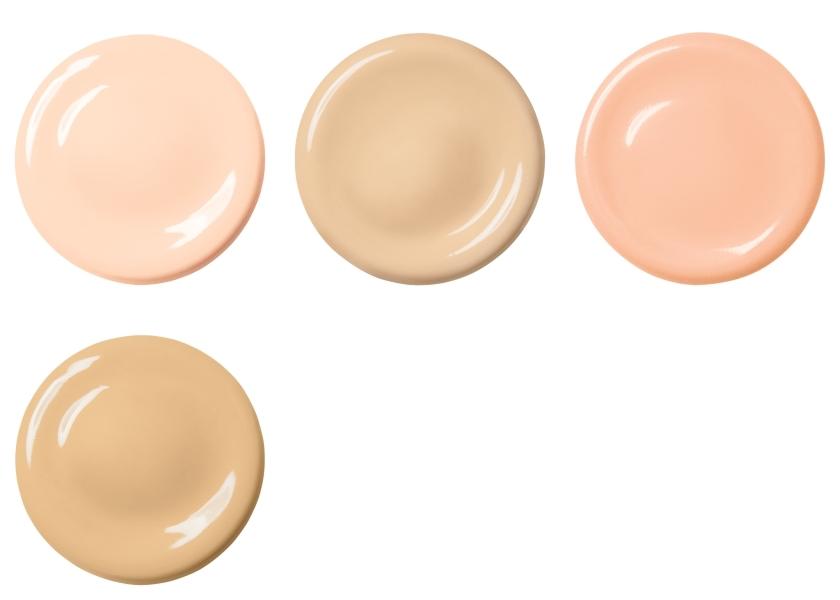 Warm暖色調，上排左起：3W、6W、8W、11W。