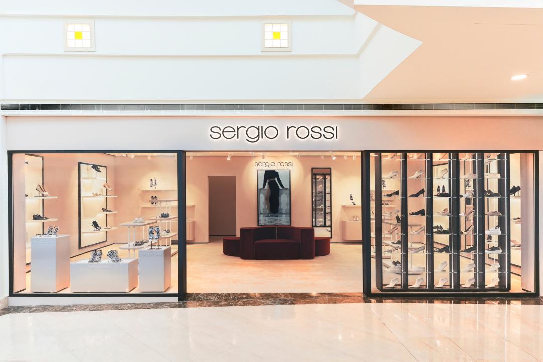 Sergio Rossi全台唯一一間旗艦店落腳微風廣場。