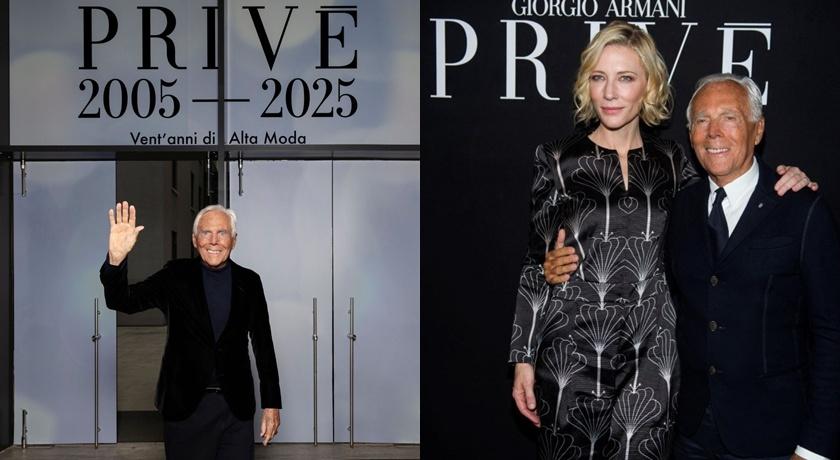 義大利設計師喬治·亞曼尼（Giorgio Armani）辭世，享耆壽91歲。