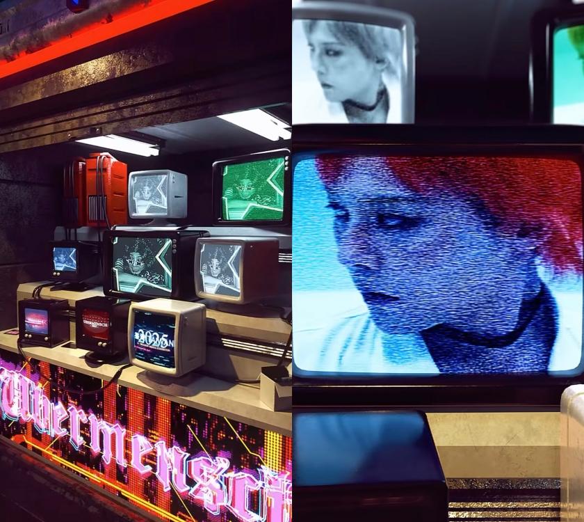 GD特展結合AI、VR、即時全息影像與3D動畫。(翻攝自i_i_exh IG)