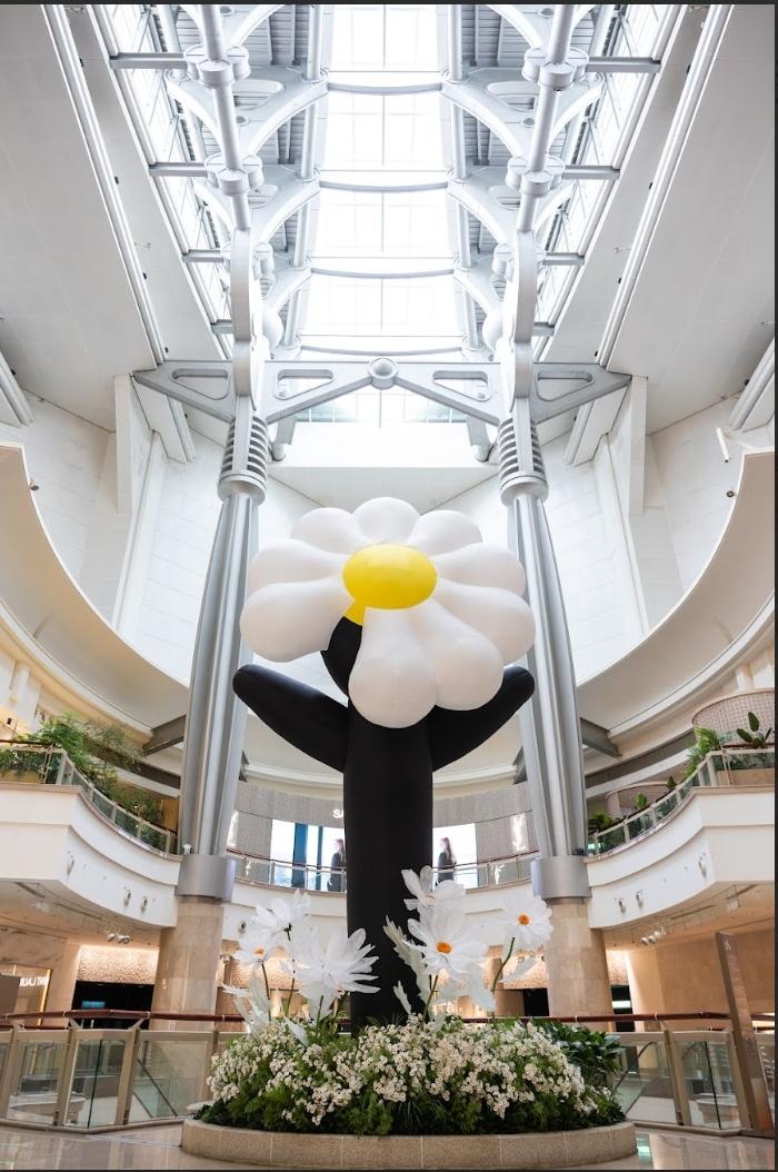 4樓中環花園的拍照打卡點。(台北101提供)