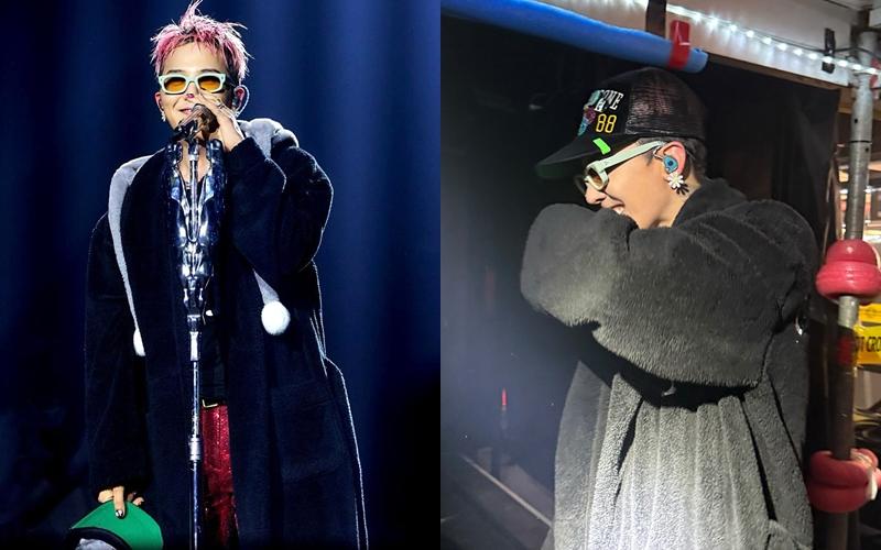 無論登台或私服造型，GD基本上墨鏡、眼鏡不離身。（翻攝自instagram）