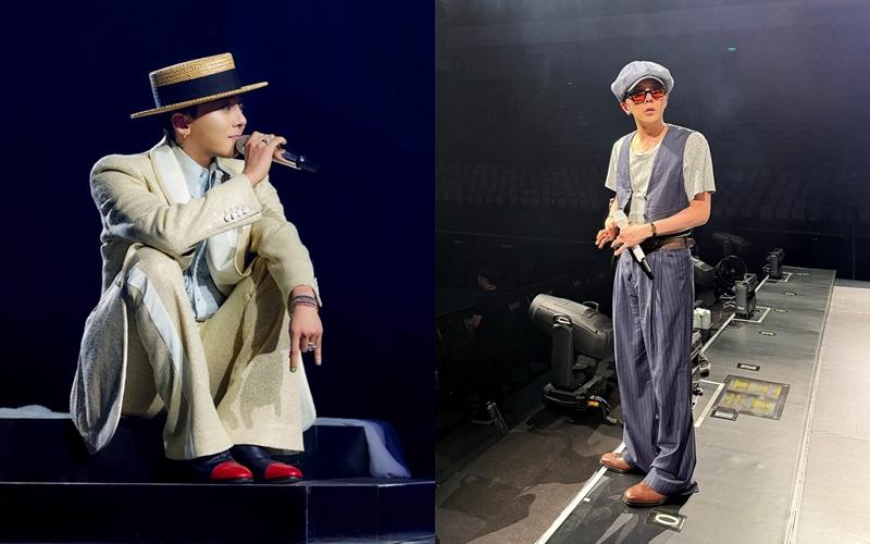 超喜歡戴帽子，GD常見的帽款包括藤編紳士帽、貝蕾帽等。（翻攝自instagram）