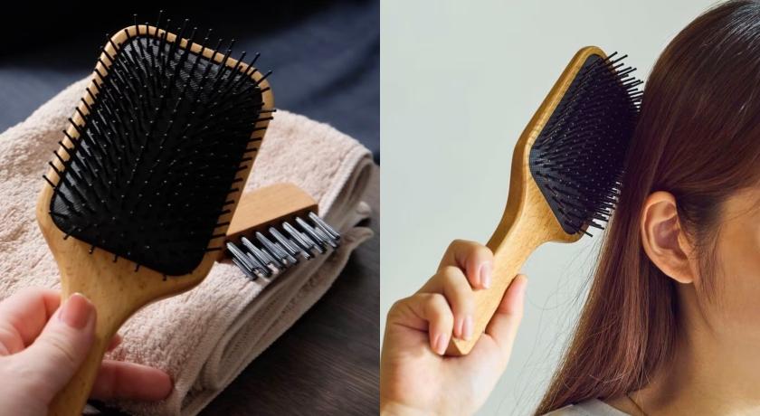 日本MUJI這款頭皮梳被封為「Aveda平替版」。
