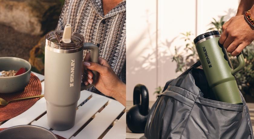 美國爆紅保溫瓶Stanley最熱銷色系回歸！即按即飲絕對防漏 輕巧好攜帶