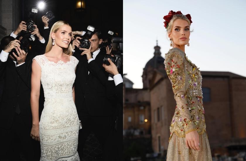 黛妃的親姪女凱蒂史賓塞不僅品味不輸姑姑，甚至還是Dolce&Gabbana全球品牌大使。