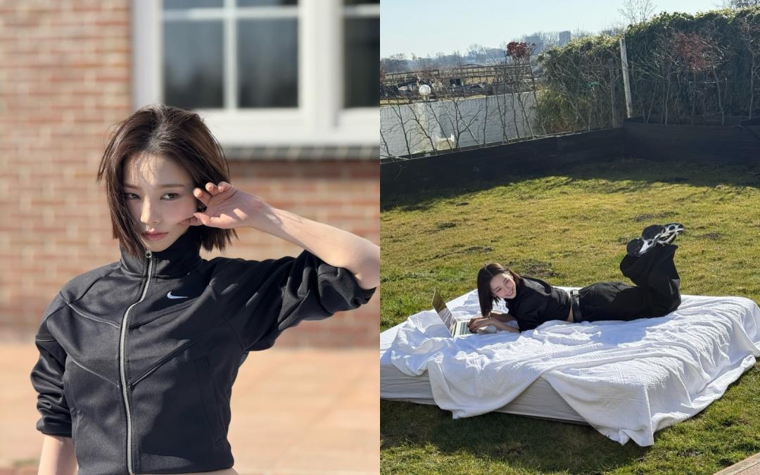 在正式宣布消息前，Karina與Nike已悄悄搭起合作橋樑。