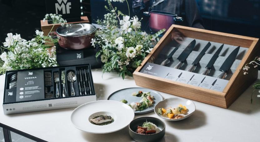 德國廚具WMF實踐烹飪美學 陶鋼鍋擁有高效保水力 德製刀具展現鍛刀工藝