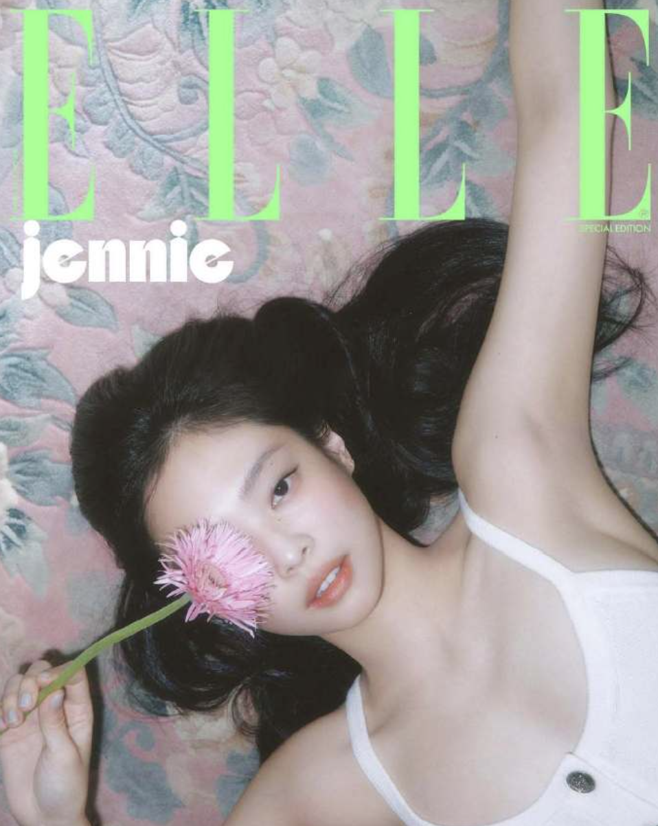 走清純風格的Jennie一樣美。