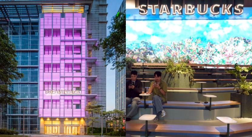 統一DREAM PLAZA明日正式開幕 星巴克亞洲旗艦店咖啡飄香 博客來實體書店全天候迎客