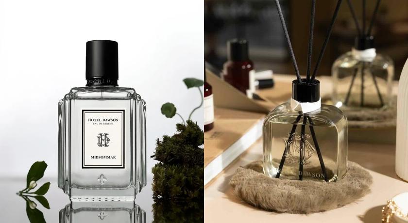 店內有韓國新沙洞小眾香氛品牌Hotel Dawson。