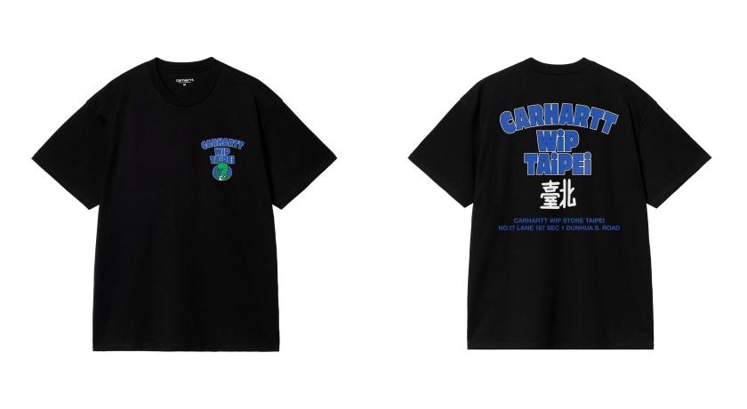 台北限定Tee黑色款是山椒魚比YA的幽默視覺，售價NT$2,480元。