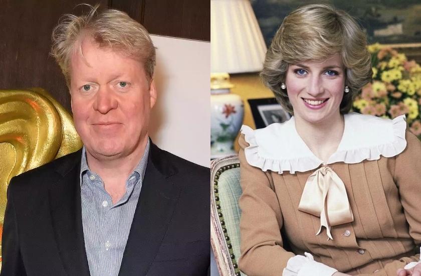 黛妃弟弟查爾斯史賓賽，和姊姊感情很好。