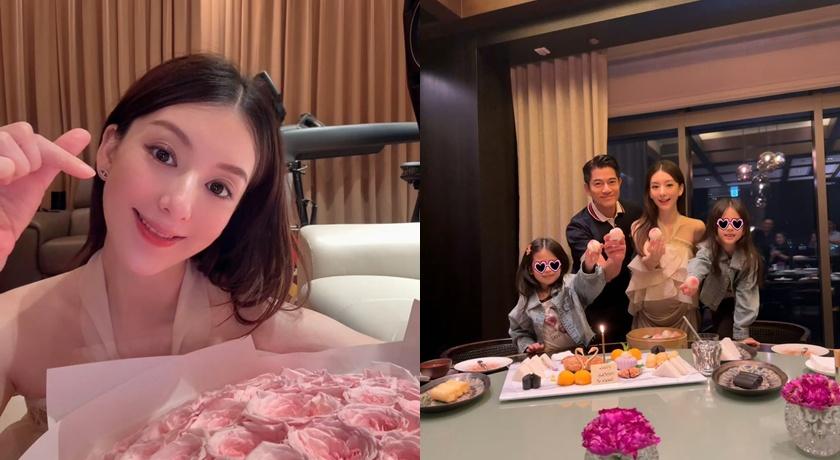 郭富城和小22歲的方媛，育有兩名女兒，即將在今年秋天迎來第三胎。
