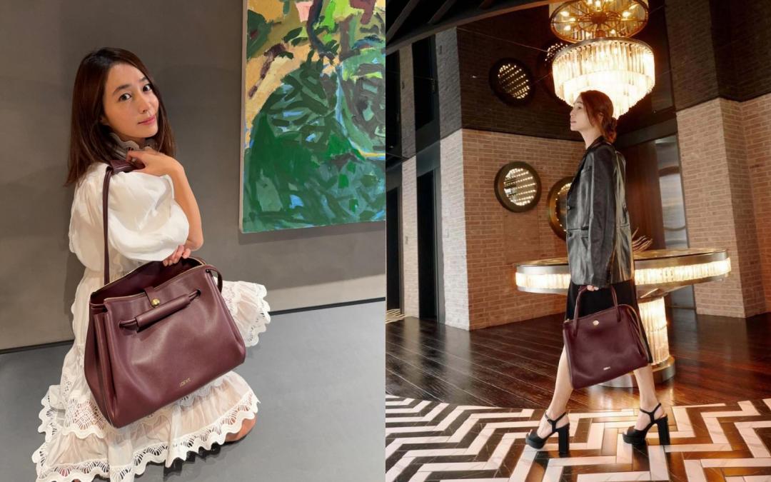 LOEWE今年推出的Madrid手袋，成為李珉廷最近的心頭好。